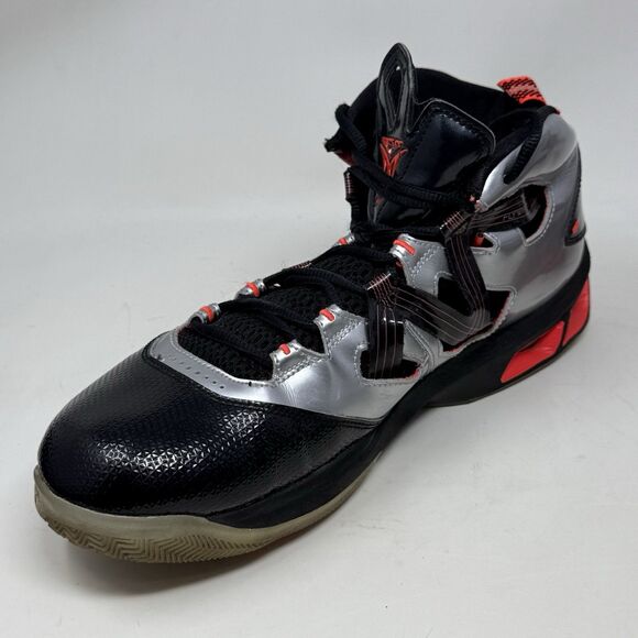 Jordan Melo M9 Basketball Sneakers Mens 12 Sliver Black Carmelo Anthony 2012 - Picture 7 of 15